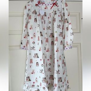 NWT Sal & Pimenta kitty holiday nightgown size 12